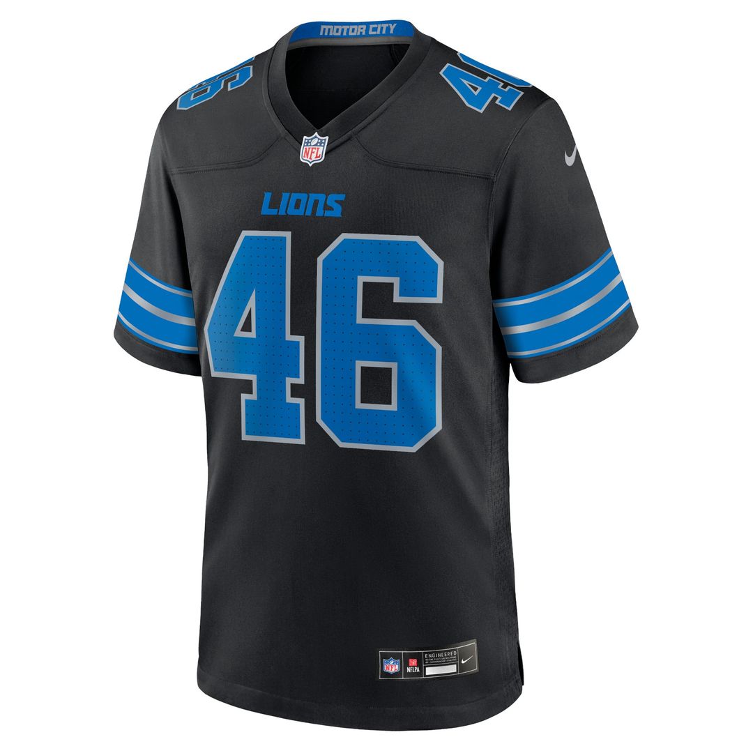 Detroit Lions Jack Campbell Nike White White Game Jersey product image 16, provided for visual reference and product detail