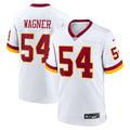 Washington Commanders Bobby Wagner Nike White Game Super Bowl Era Jersey product image 1, provided for visual reference and