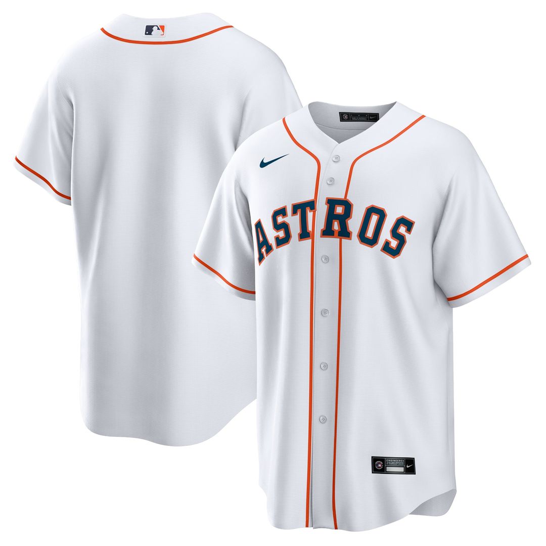 Houston Astros Nike Navy Alternate Replica Team Jersey product image 10, provided for visual reference and product detail