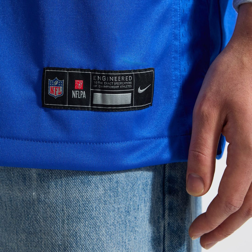 Los Angeles Rams Puka Nacua Nike Royal Team Game Player Jersey product image 8, provided for visual reference and product