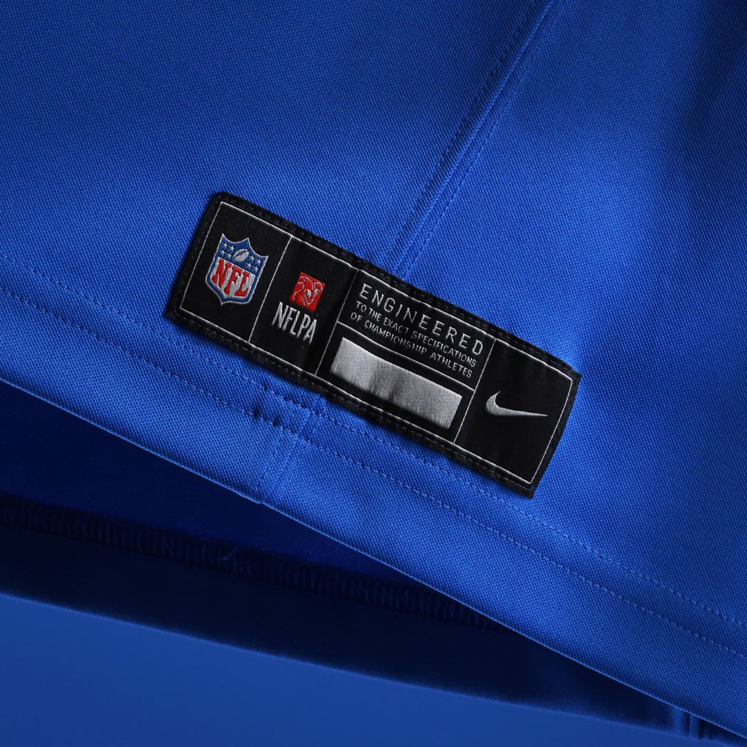 Los Angeles Rams Puka Nacua Nike Royal Team Vapor F.U.S.E. Stitched Limited Jersey product image 18, provided for visual