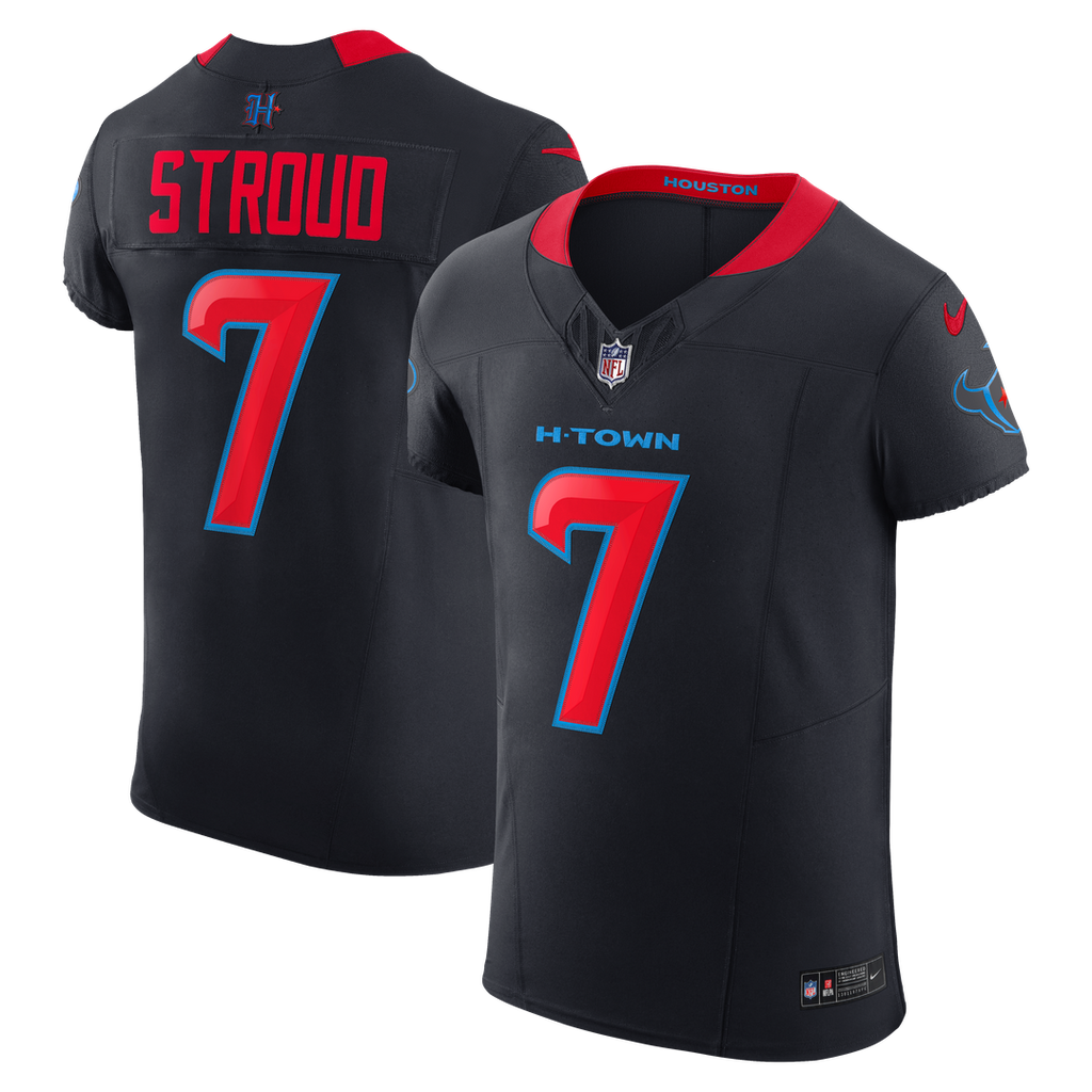 Houston Texans C.J. Stroud Nike Red Alternate Vapor F.U.S.E. Elite Jersey product image 29, provided for visual reference