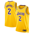 Los Angeles Lakers Nike Icon Edition Swingman Jersey - Gold - Jarred Vanderbilt - Unisex product image 1, provided for