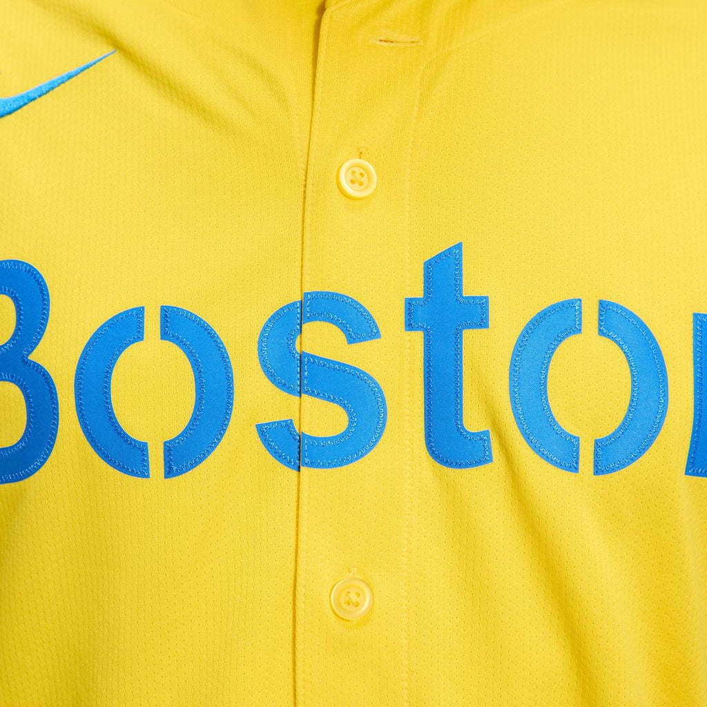 Boston Red Sox Nike Gold City Connect Limited Jersey product image 10, provided for visual reference and product detail
