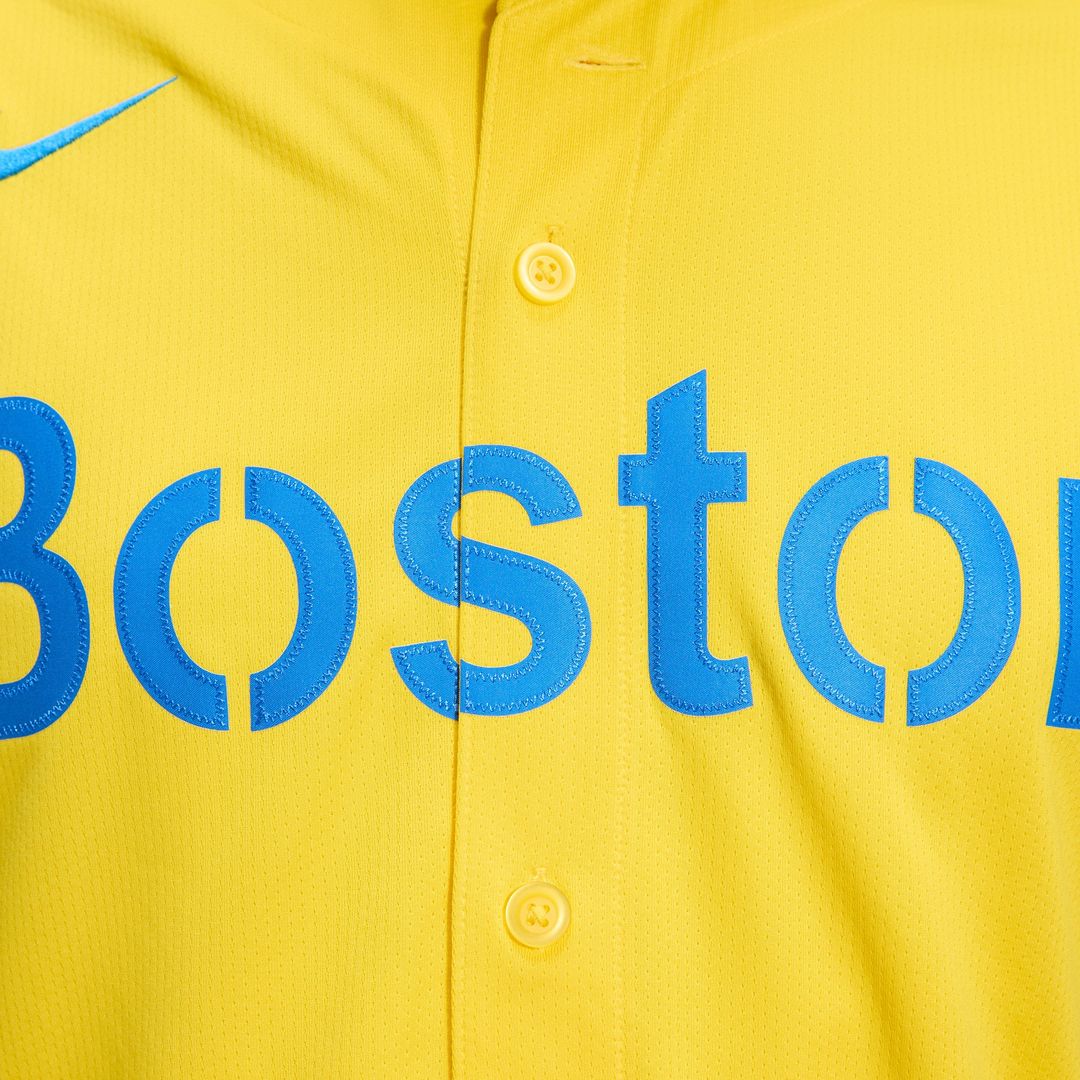 Boston Red Sox Nike Gold City Connect Limited Jersey product image 10, provided for visual reference and product detail