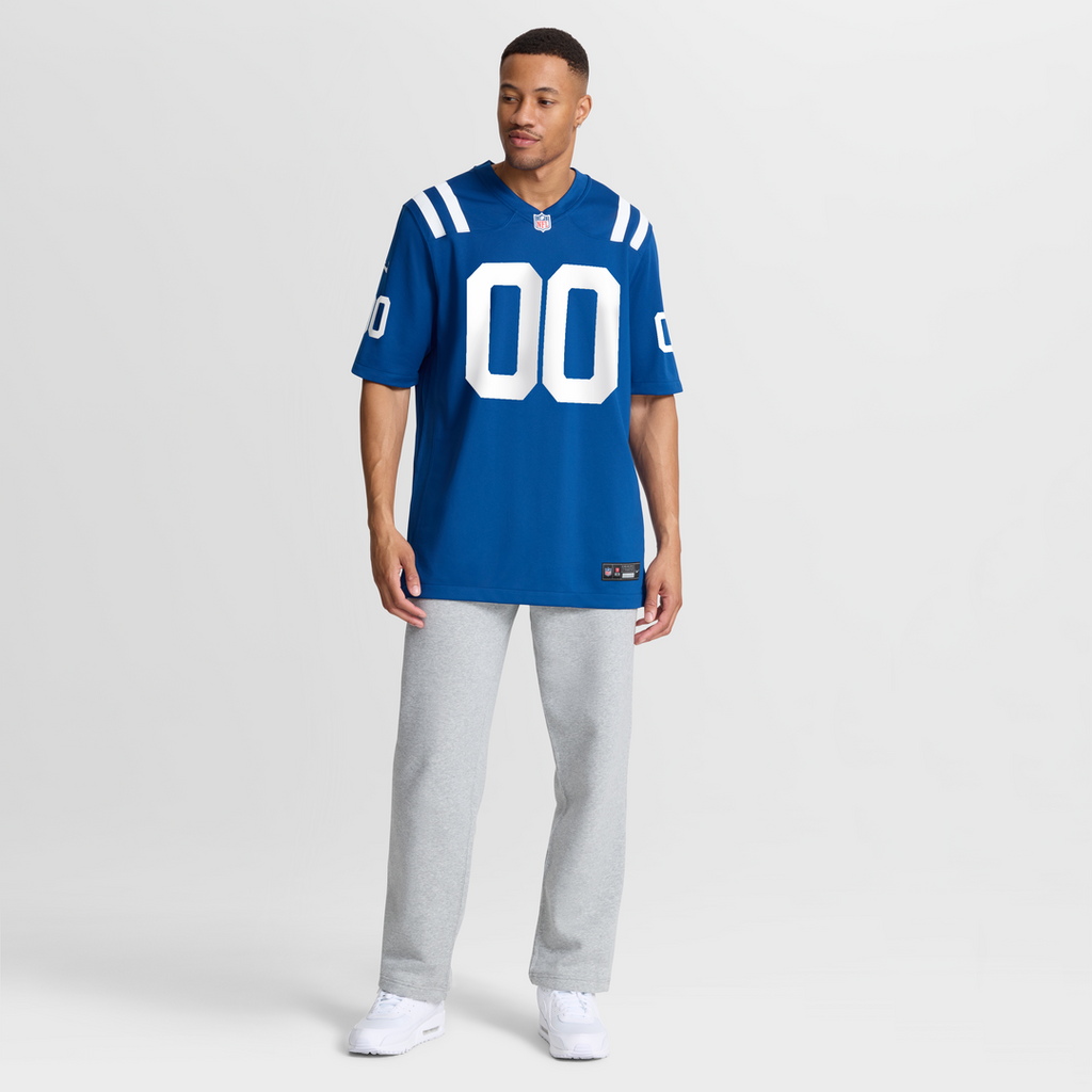 Nike Indianapolis Colts Royal Custom Game Jersey product image 15, provided for visual reference and product detail review