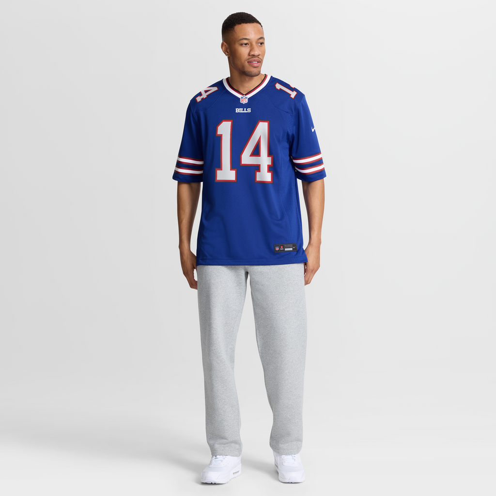 Buffalo Bills Frank Reich Nike Royal Game Retired Player Jersey product image 7, provided for visual reference and product