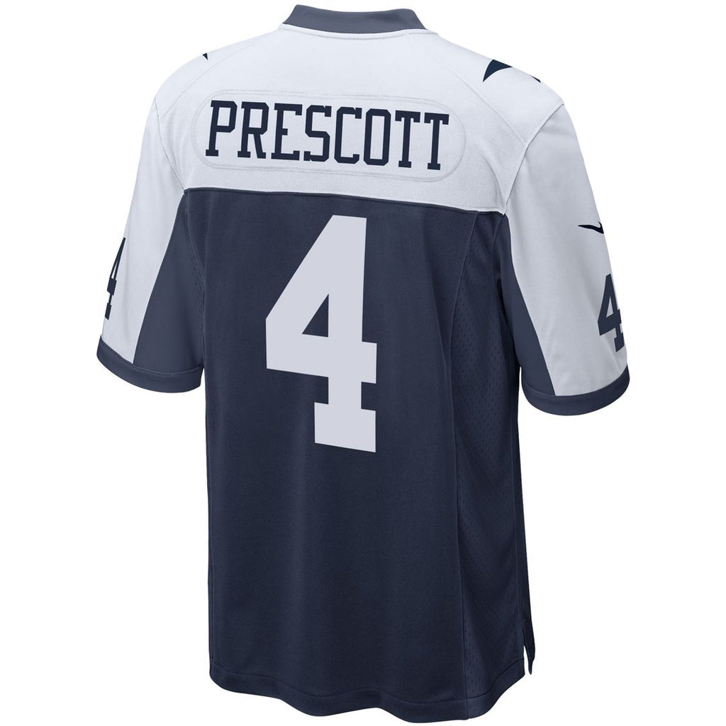 Dallas Cowboys Dak Prescott Nike White Alternate Game Team Jersey product image 29, provided for visual reference and