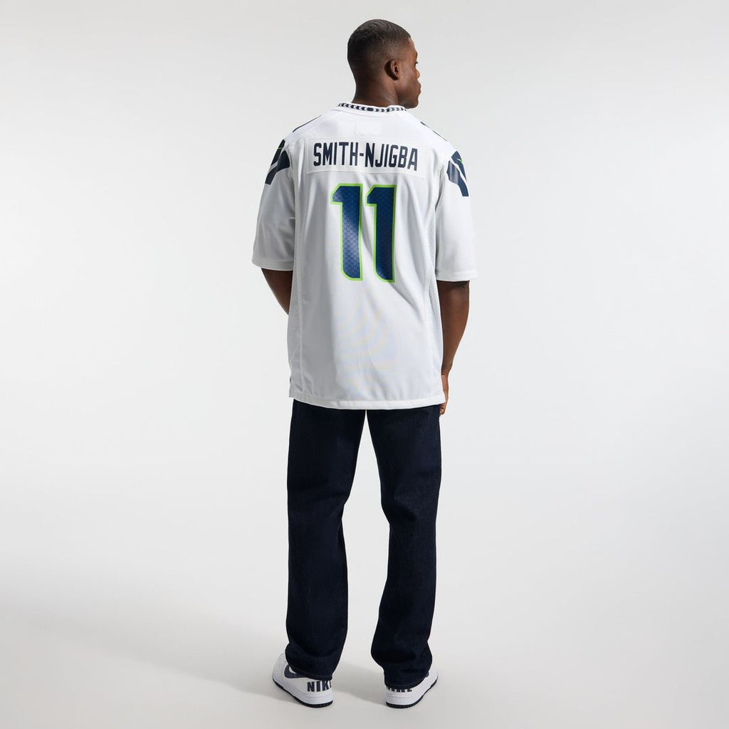 Seattle Seahawks Jaxon Smith-Njigba Nike White Game Jersey product image 19, provided for visual reference and product