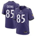 Baltimore Ravens Josh Cuevas Nike Purple Team Game Jersey product image 1, provided for visual reference and product detail