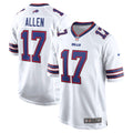 Buffalo Bills Josh Allen Nike White White Game Player Jersey product image 1, provided for visual reference and product