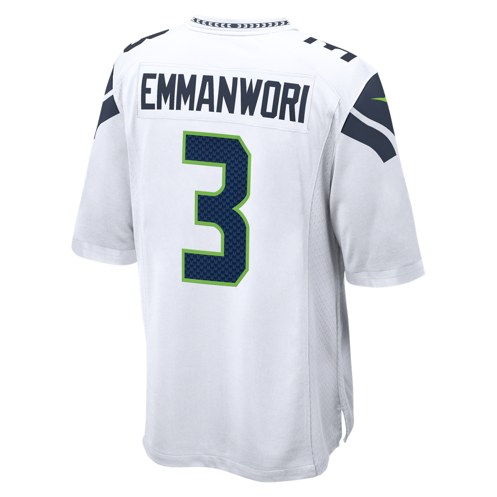 Seattle Seahawks Nick Emmanwori Nike College Navy Team Game Jersey product image 15, provided for visual reference and
