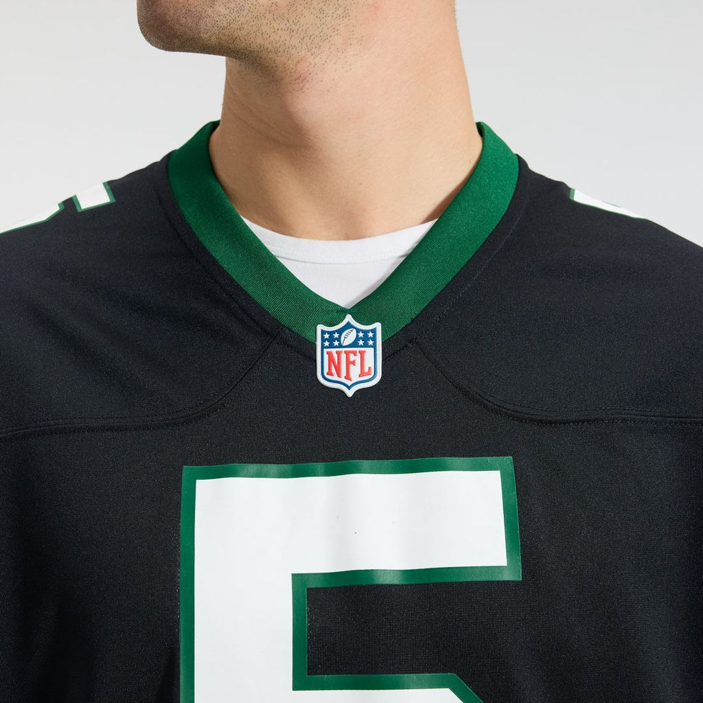 New York Jets Garrett Wilson Nike Legacy Black Alternate Game Jersey product image 22, provided for visual reference and