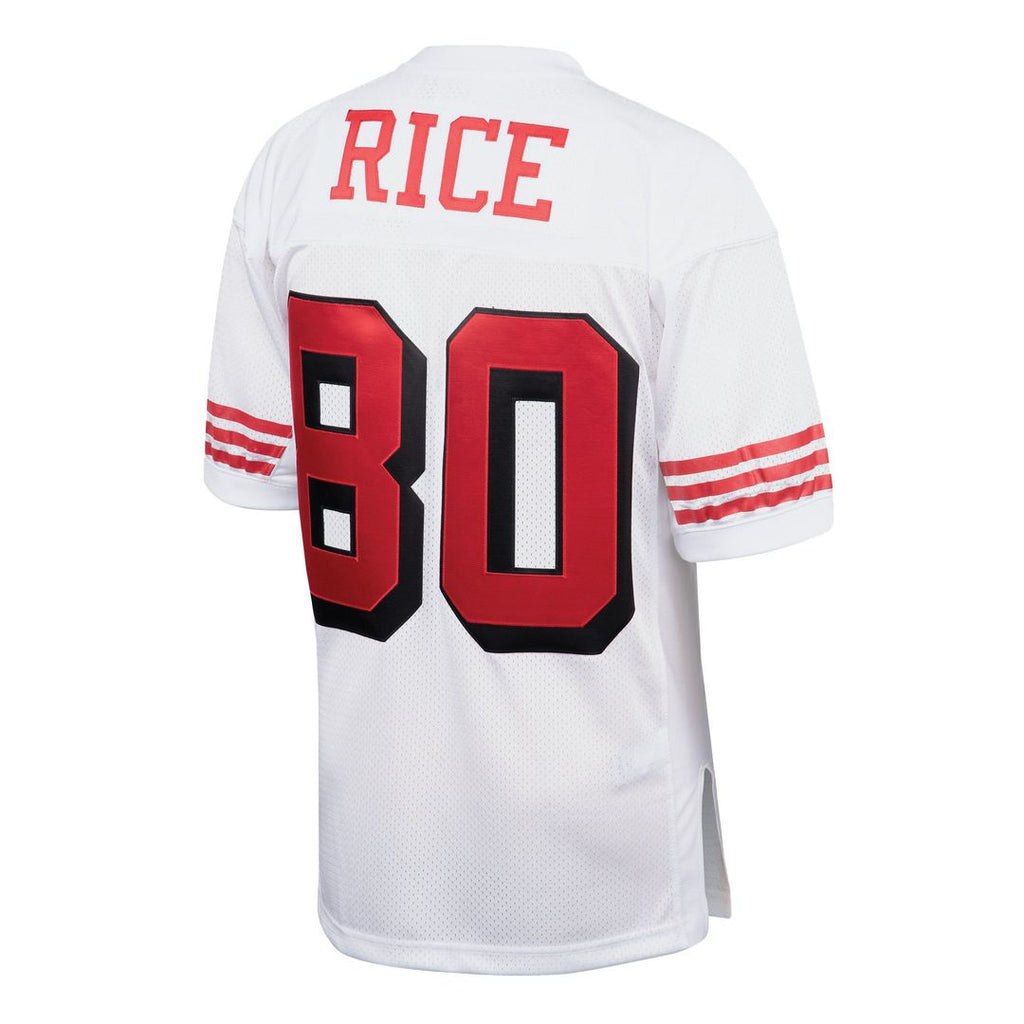San Francisco 49ers 1994 Jerry Rice Mitchell & Ness Scarlet Authentic Throwback Retired Player Jersey product image 9,