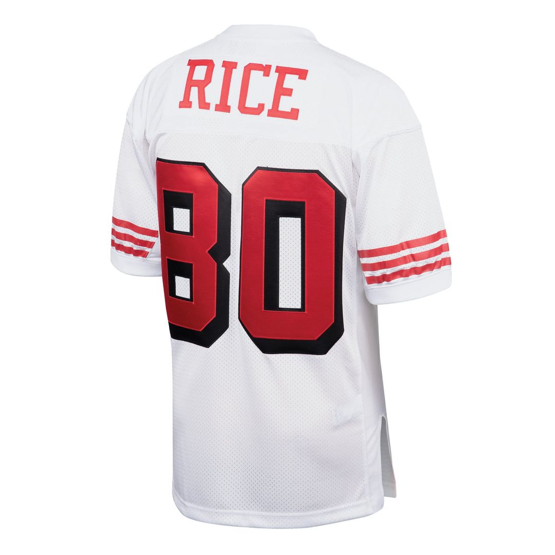 San Francisco 49ers 1994 Jerry Rice Mitchell & Ness Scarlet Authentic Throwback Retired Player Jersey product image 9,