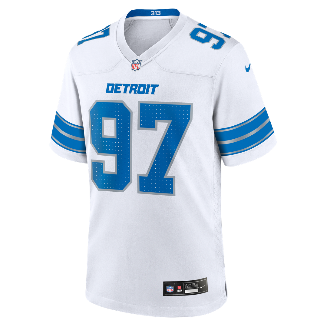 Detroit Lions Aidan Hutchinson Nike Black 2nd Alternate Game Jersey product image 26, provided for visual reference and