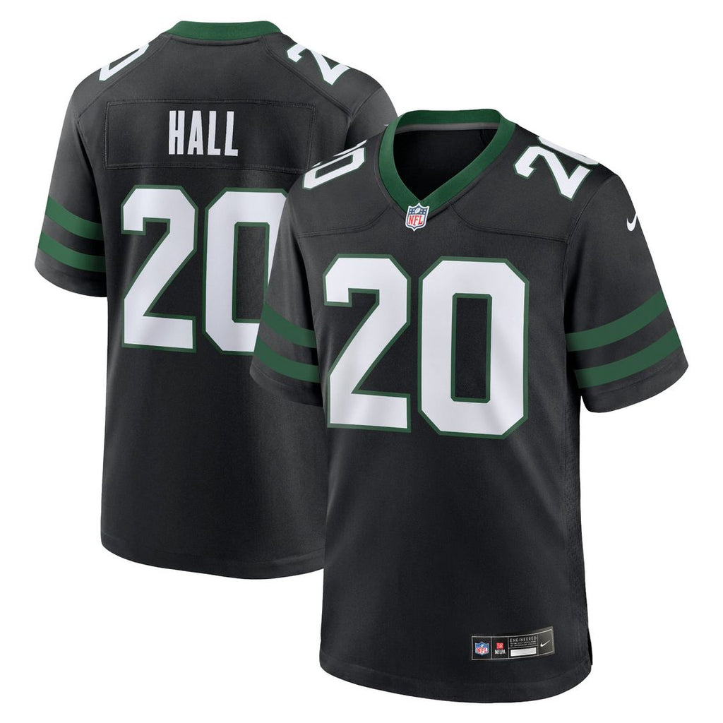 New York Jets Breece Hall Nike Legacy Green Game Jersey product image 30, provided for visual reference and product detail