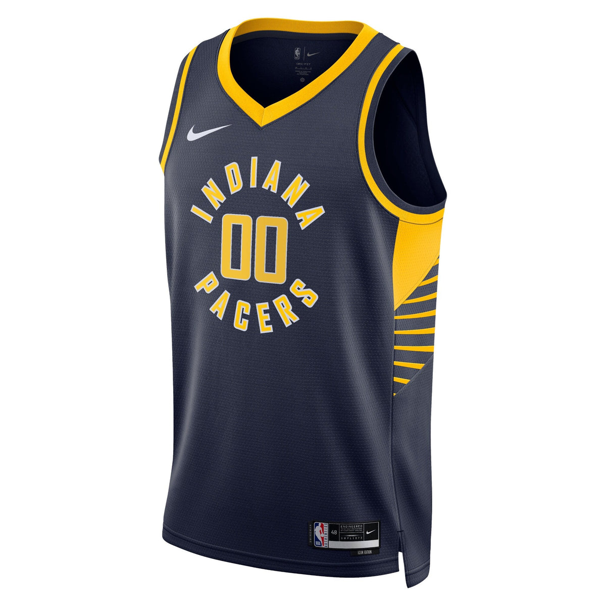 Indiana Pacers Nike Icon Swingman Jersey - Custom - Unisex product image 2, provided for visual reference and product detail
