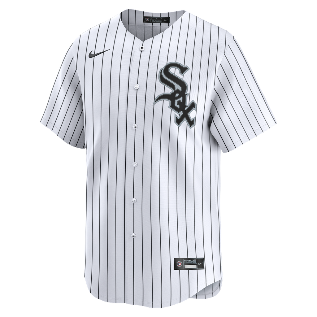 Chicago White Sox Nike White Home Limited Jersey product image 5, provided for visual reference and product detail review