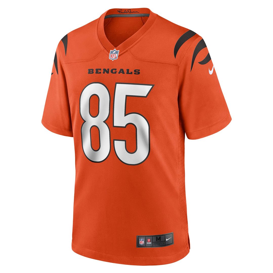 Cincinnati Bengals Chad Johnson Nike Orange Retired Player Alternate Game Jersey product image 2, provided for visual