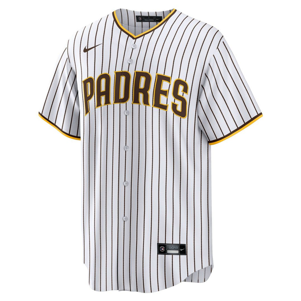 San Diego Padres Gavin Sheets Nike White Home Replica Jersey product image 2, provided for visual reference and product