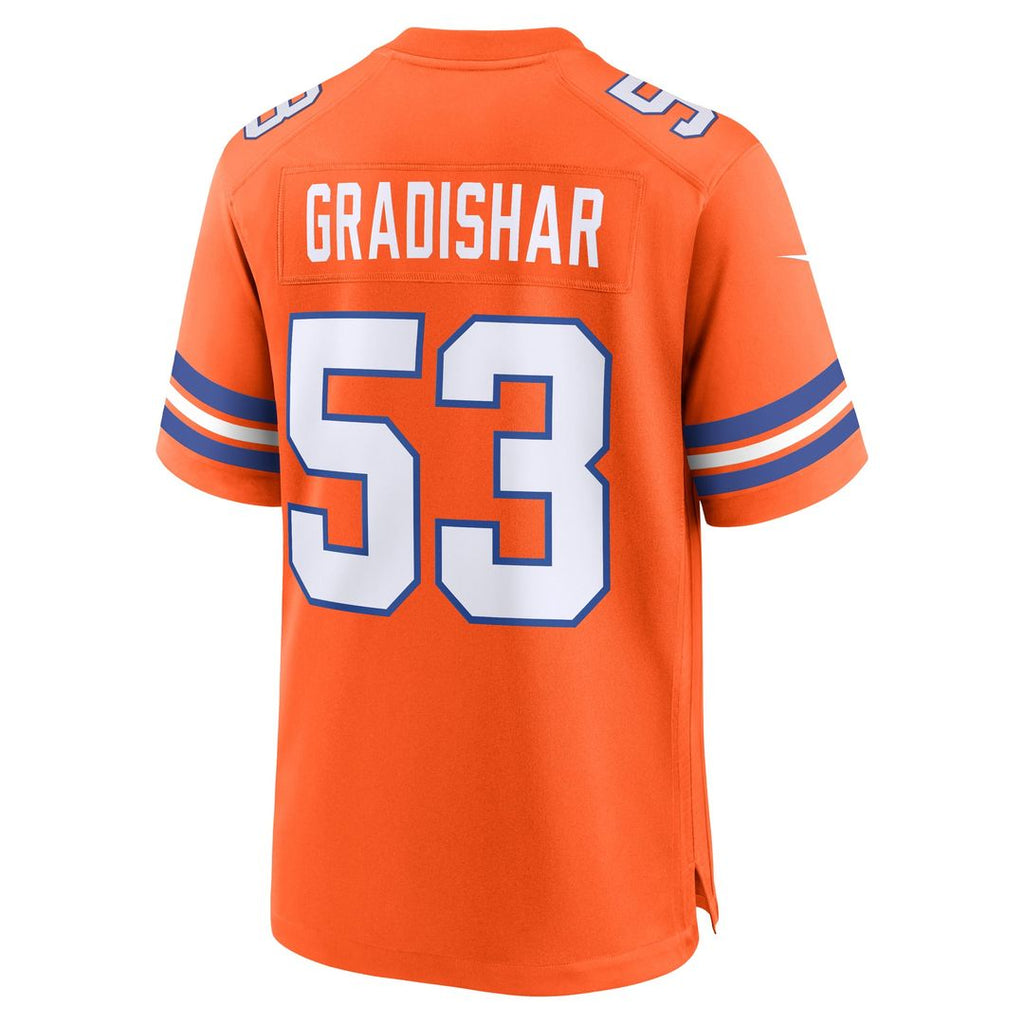 Denver Broncos Randy Gradishar Nike Orange Retired Player Alternate Game Jersey product image 3, provided for visual