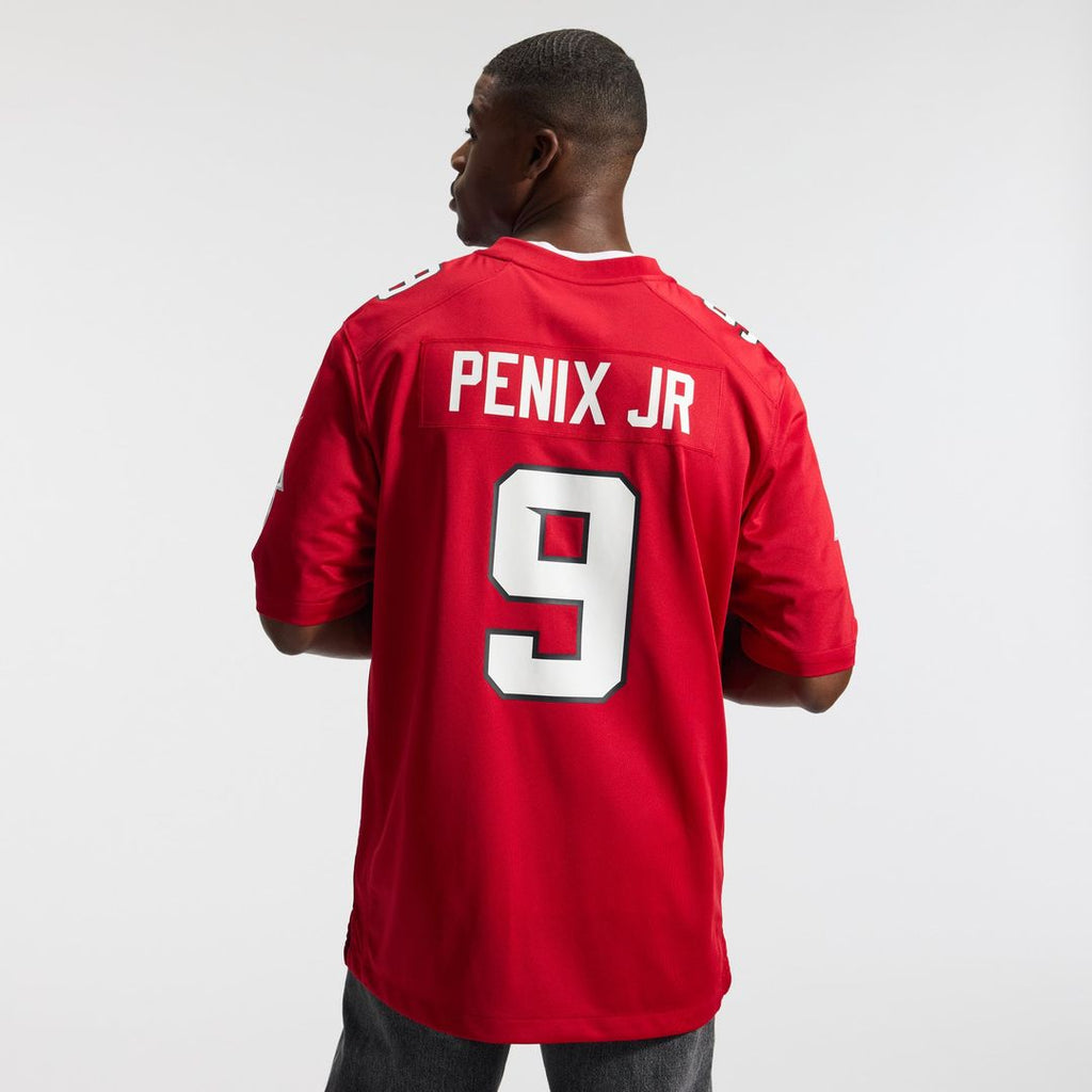 Atlanta Falcons Michael Penix Jr. Nike Black Alternate Game Jersey product image 15, provided for visual reference and