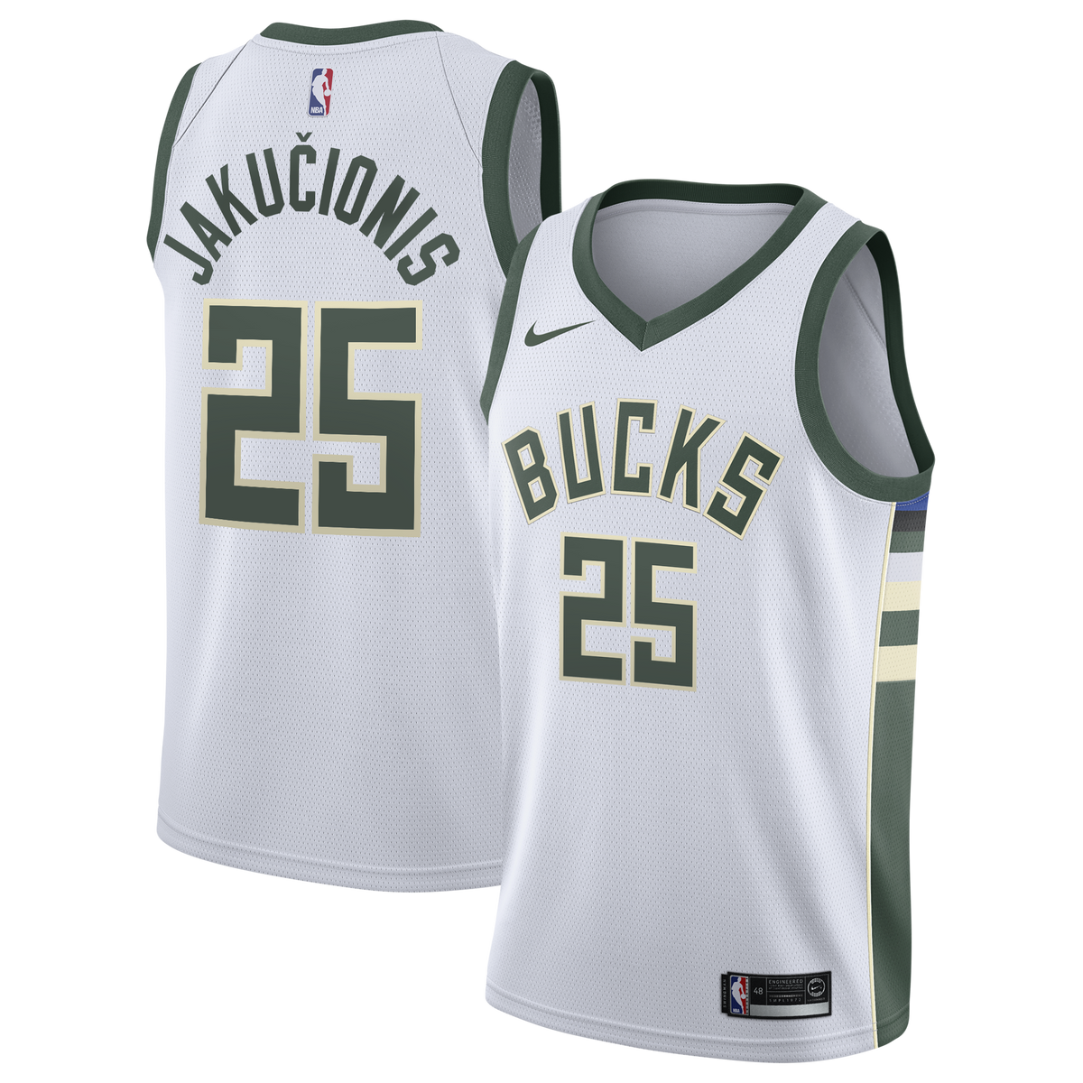 Milwaukee Bucks Nike Association Edition Swingman Jersey product image 1