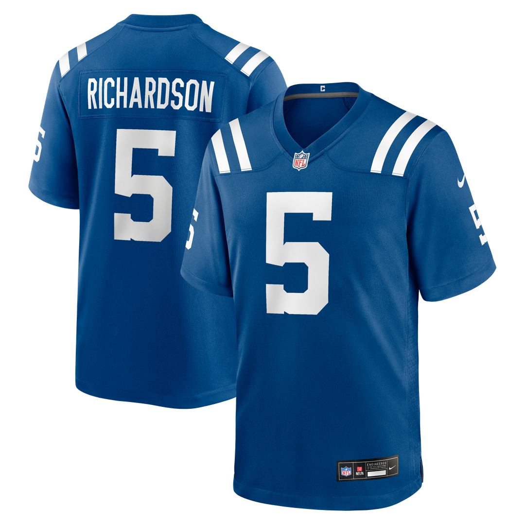 Indianapolis Colts Anthony Richardson Nike White Game Jersey product image 7, provided for visual reference and product