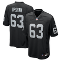 Las Vegas Raiders Gene Upshaw Nike Black Game Retired Player Jersey product image 1, provided for visual reference and
