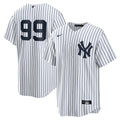 New York Yankees Aaron Judge Nike White Home Replica Jersey product image 1, provided for visual reference and product