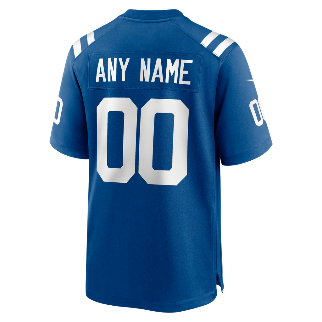 Indianapolis Colts Nike White Custom Game Jersey product image 9, provided for visual reference and product detail review