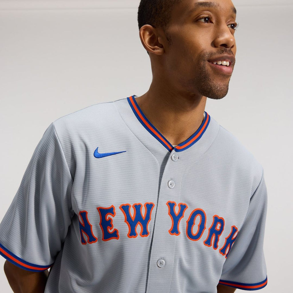 New York Mets Juan Soto Nike Gray Road Replica Jersey product image 24, provided for visual reference and product detail