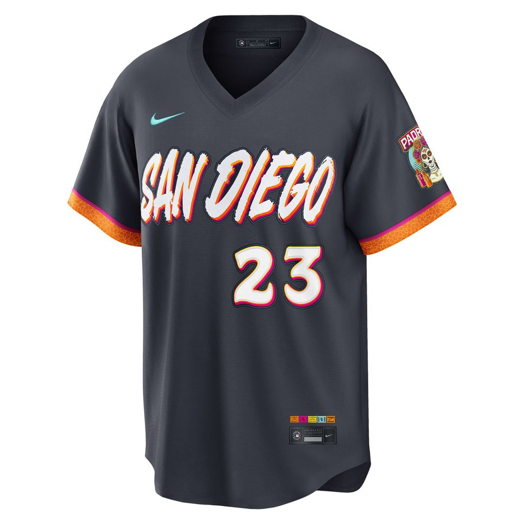 San Diego Padres Fernando Tatis Jr. Nike Obsidian 2026 City Connect Stadium Jersey product image 2, provided for visual
