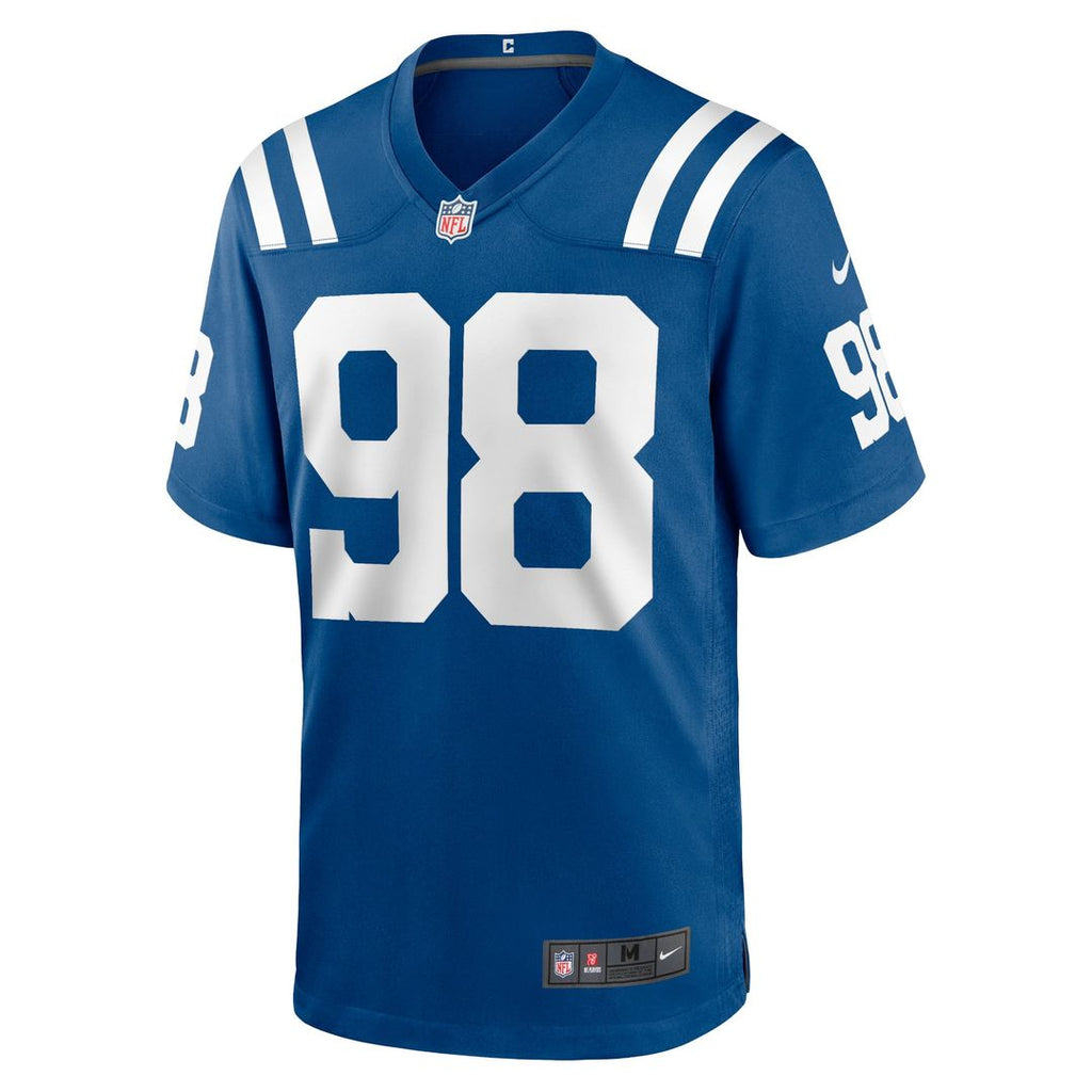 Indianapolis Colts Tony Siragusa Nike Blue Retired Player Alternate Game Jersey product image 14, provided for visual