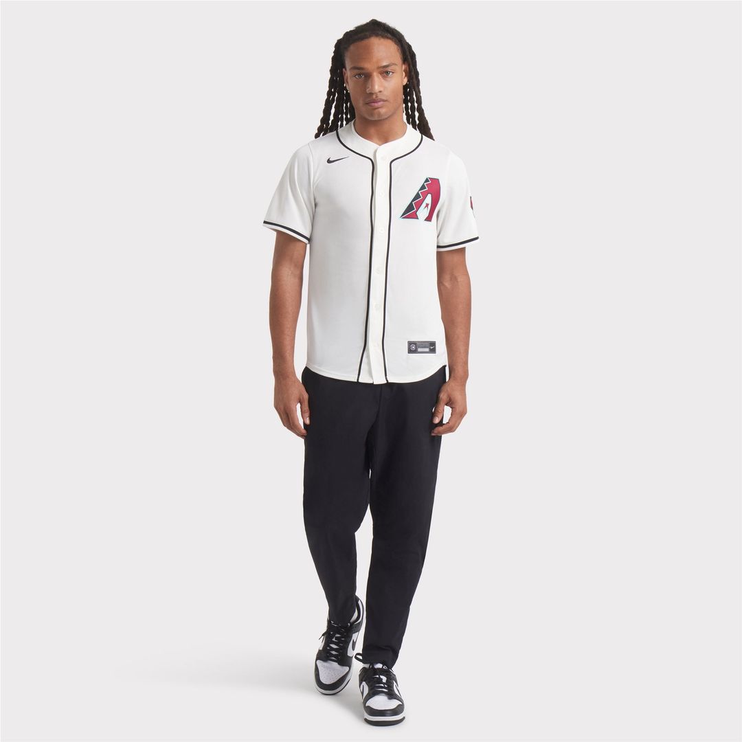 Arizona Diamondbacks Nike White Home Limited Jersey product image 6, provided for visual reference and product detail review