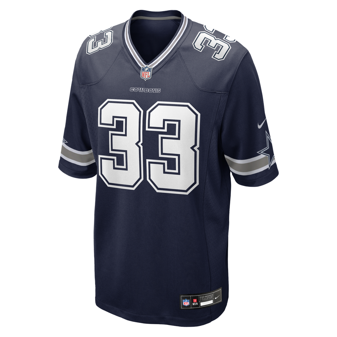 Dallas Cowboys Javonte Williams Nike Navy Team Game Jersey product image 2, provided for visual reference and product detail