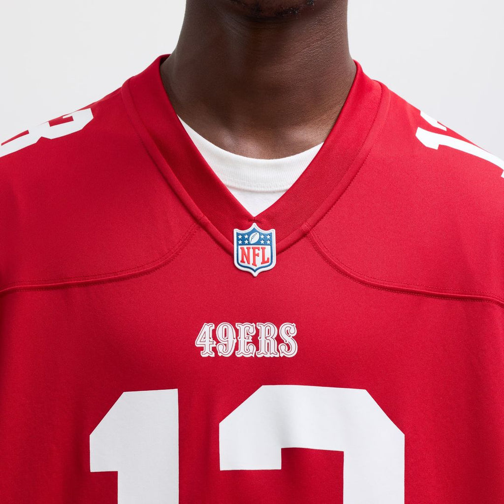 San Francisco 49ers Brock Purdy Nike White Game Player Jersey product image 13, provided for visual reference and product