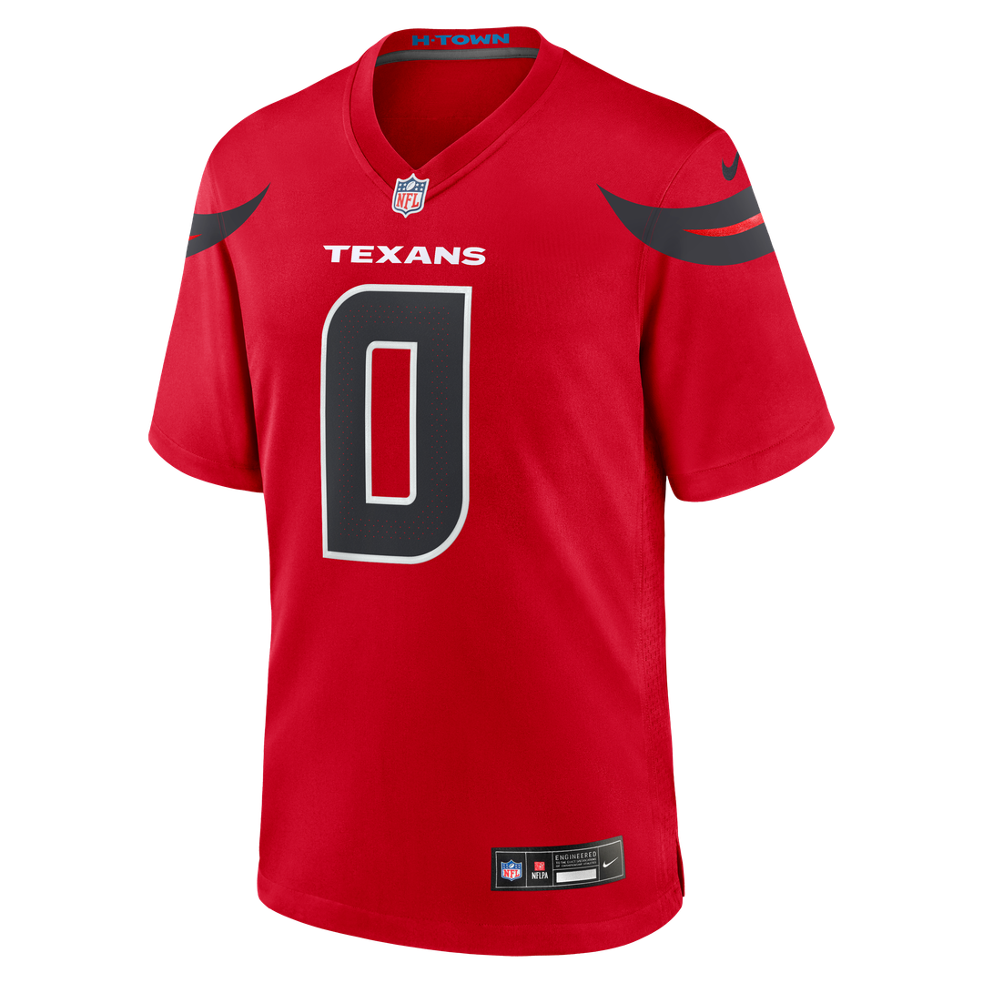 Houston Texans Azeez Al-Shaair Nike Navy Team Game Jersey product image 14, provided for visual reference and product detail