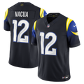 Los Angeles Rams Puka Nacua Nike Dark Blue Rivalries Collection Stitched Limited Jersey product image 1, provided for visual