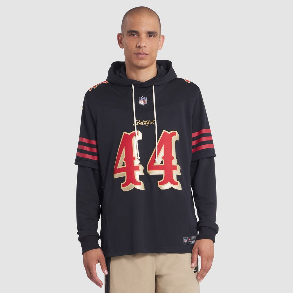 San Francisco 49ers Kyle Juszczyk Nike Black Rivalries Collection Stitched Limited Jersey product image 4, provided for