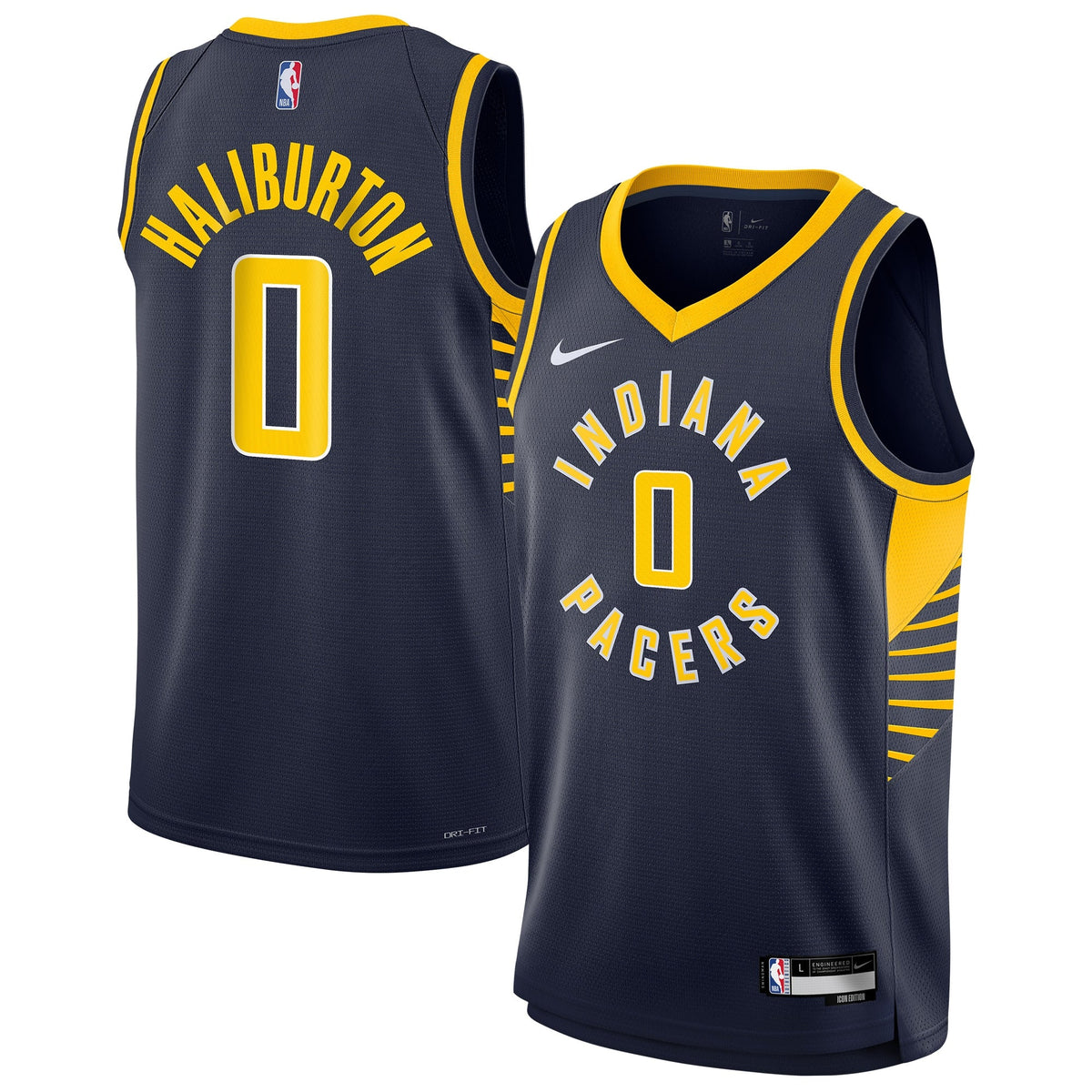 Indiana Pacers NBA Icon Swingman Jersey - Tyrese Haliburton product image 1