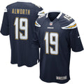 San Diego Chargers Lance Alworth Nike Navy Gridiron Classics Retired Player Game Jersey product image 1, provided for visual