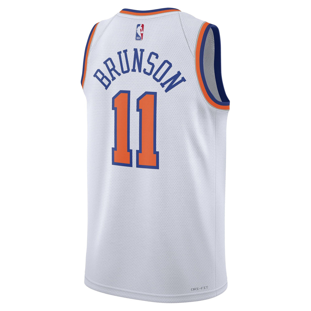 New York Knicks Nike Association Swingman Jersey - Jalen Brunson - Unisex product image 4, provided for visual reference and