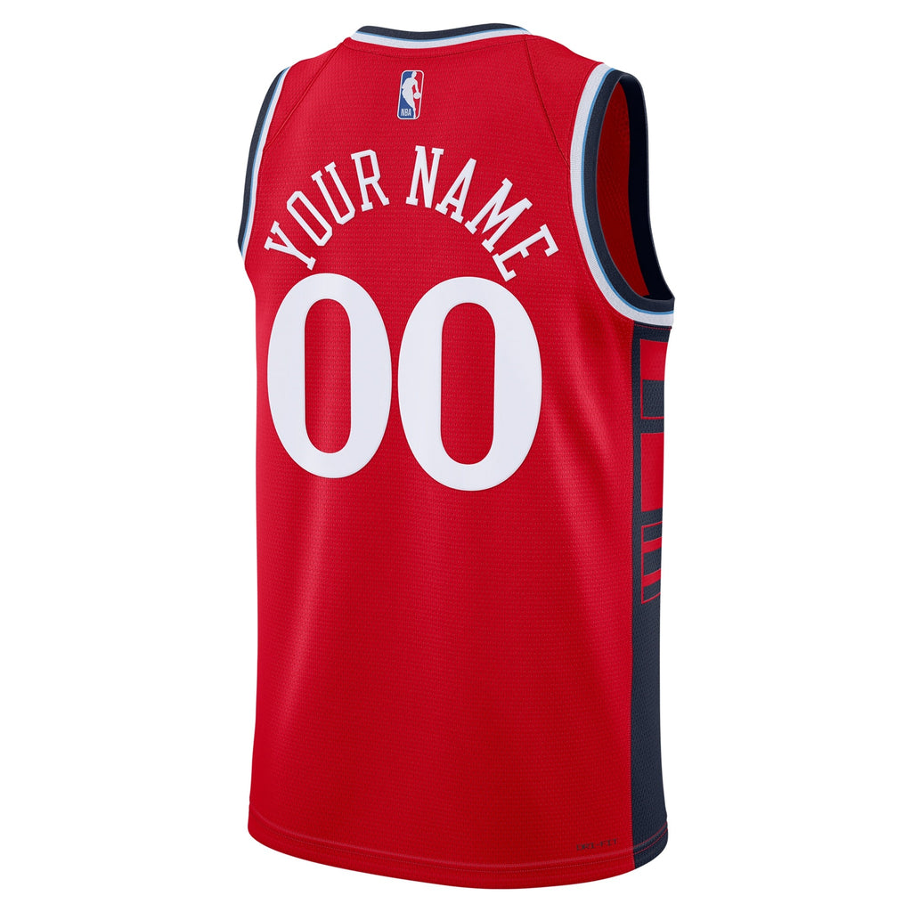 LA Clippers Jordan NBA Statement Edition Swingman Jersey - Custom product image 4, provided for visual reference and product