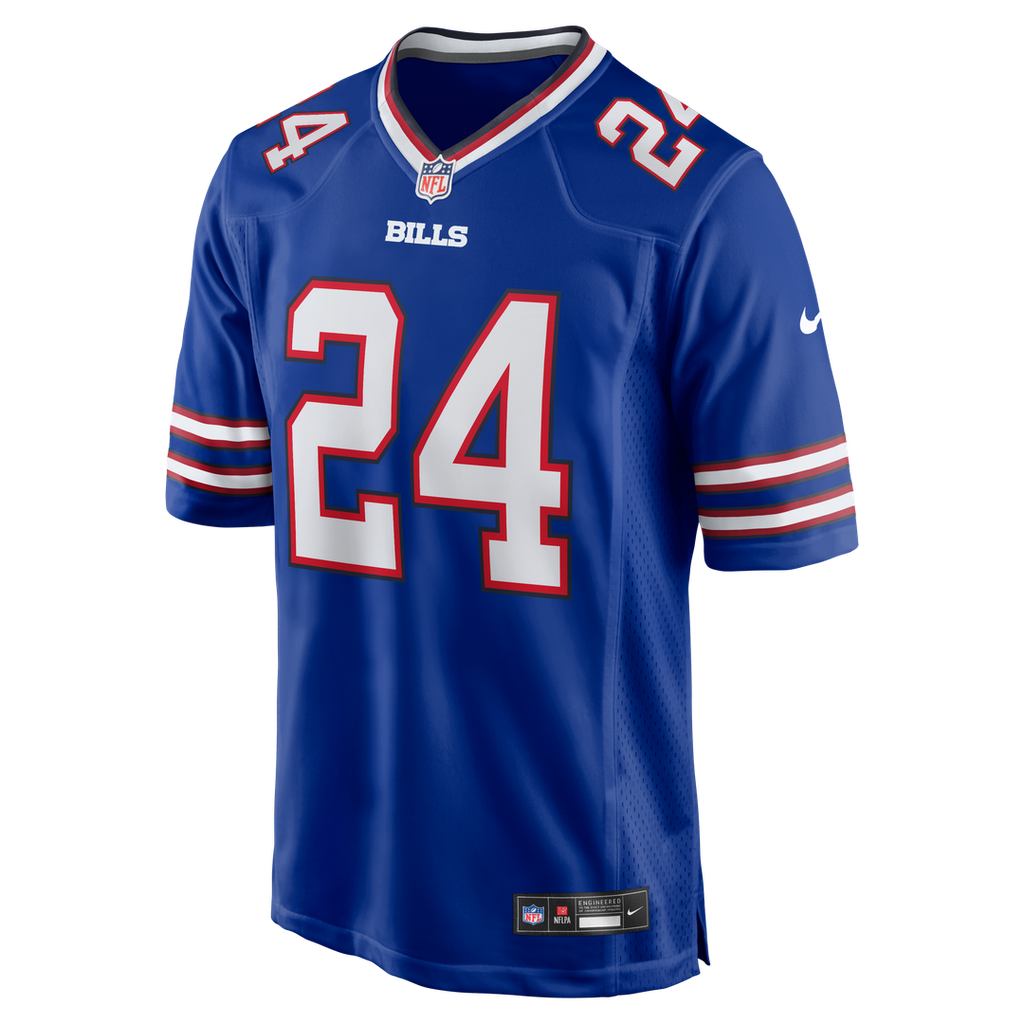Buffalo Bills Cole Bishop Nike Royal Game Jersey product image 2, provided for visual reference and product detail review