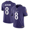 Baltimore Ravens Lamar Jackson Nike Purple Team Vapor F.U.S.E. Stitched Limited Jersey product image 1, provided for visual