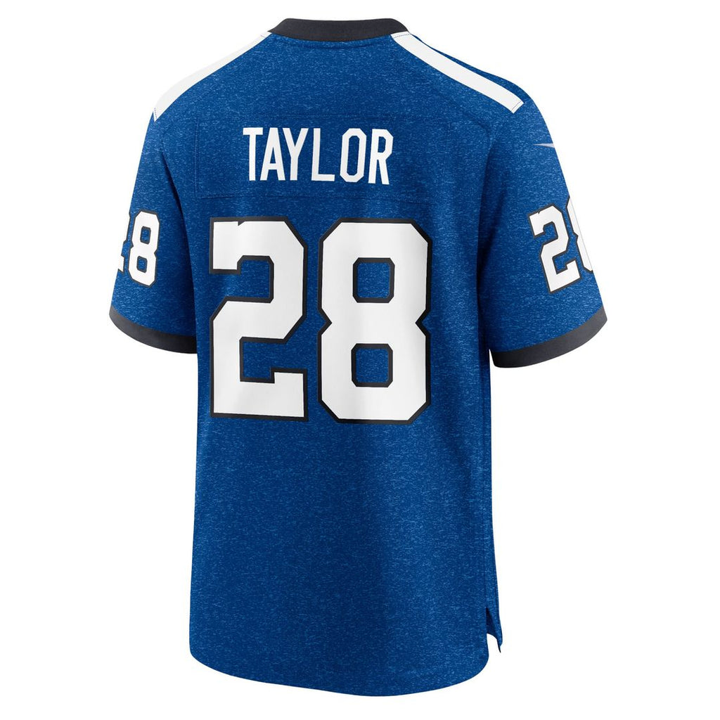 Indianapolis Colts Jonathan Taylor Nike Royal Indiana Nights Alternate Game Jersey product image 3, provided for visual
