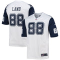 Dallas Cowboys CeeDee Lamb Nike White Alternate Game Team Jersey product image 1, provided for visual reference and product