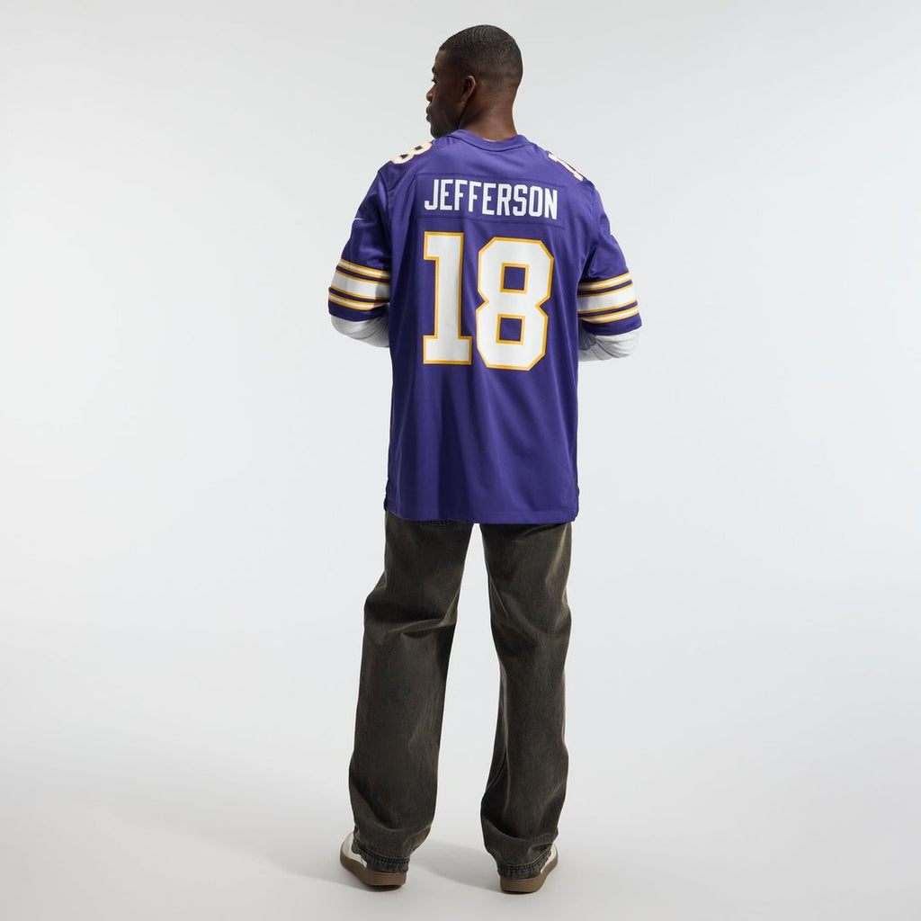 Minnesota Vikings Justin Jefferson Nike White Alternate Game Player Jersey product image 31, provided for visual reference